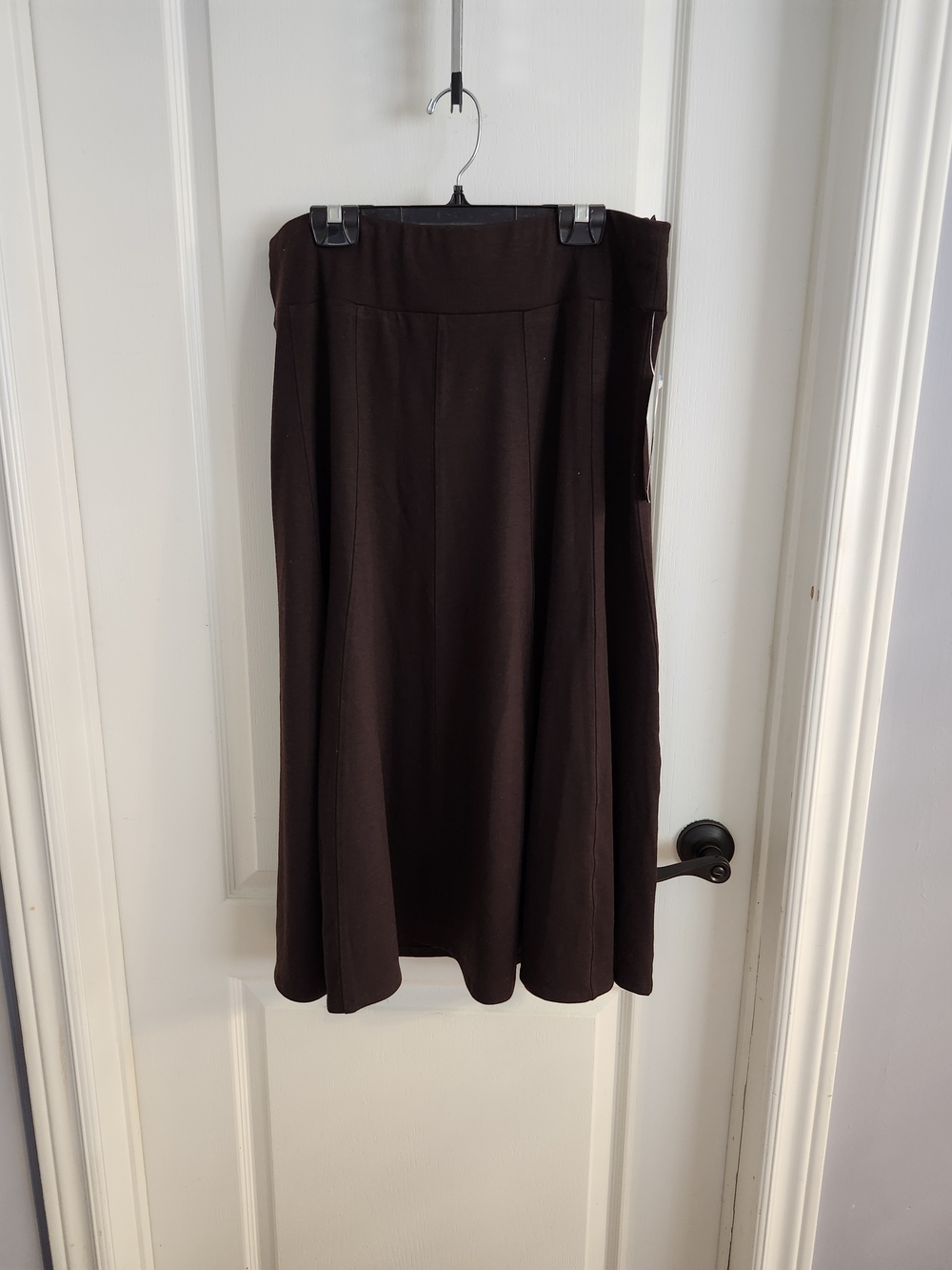 Classic Brown A-Line Skirt